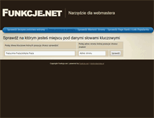Tablet Screenshot of frazy.funkcje.net